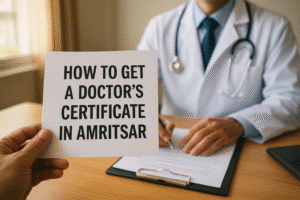 Doctor's certificate