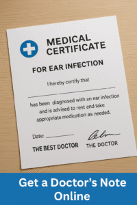 Doctor's certificate